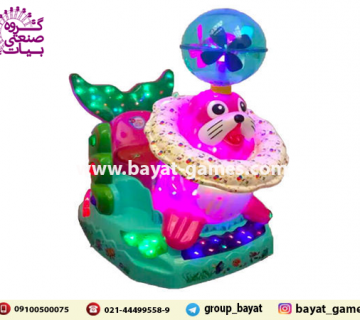 تکان دهنده دلفین توپی